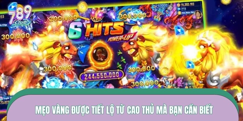 Mẹo vàng được tiết lộ từ cao thủ mà bạn cần biết